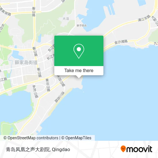 青岛凤凰之声大剧院 map