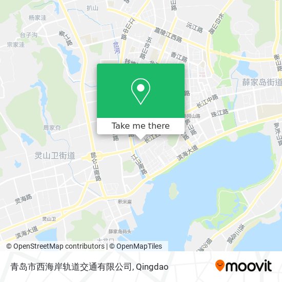 青岛市西海岸轨道交通有限公司 map