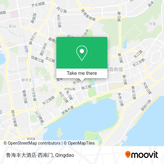 鲁海丰大酒店-西南门 map