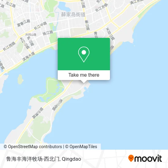 鲁海丰海洋牧场-西北门 map