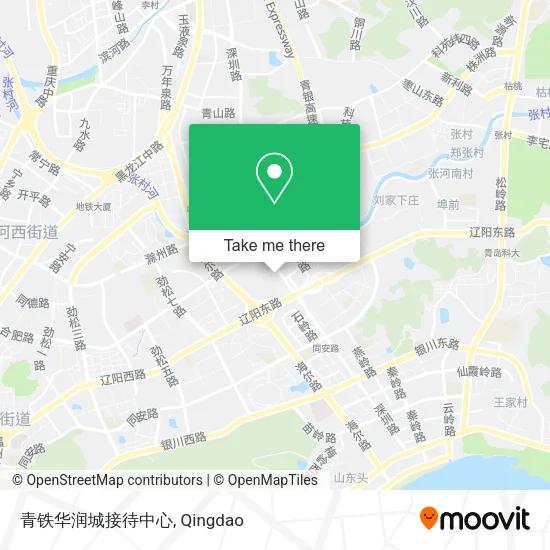 青铁华润城接待中心 map