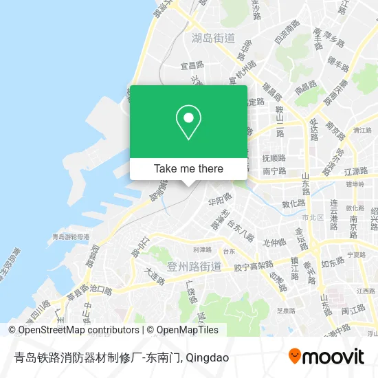 青岛铁路消防器材制修厂-东南门 map