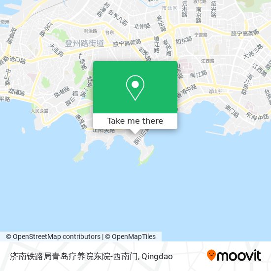 济南铁路局青岛疗养院东院-西南门 map