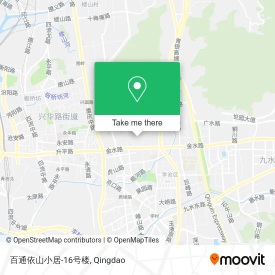 百通依山小居-16号楼 map