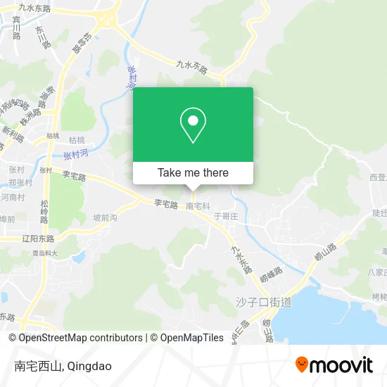 南宅西山 map