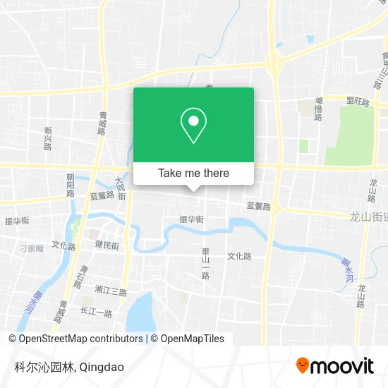 科尔沁园林 map