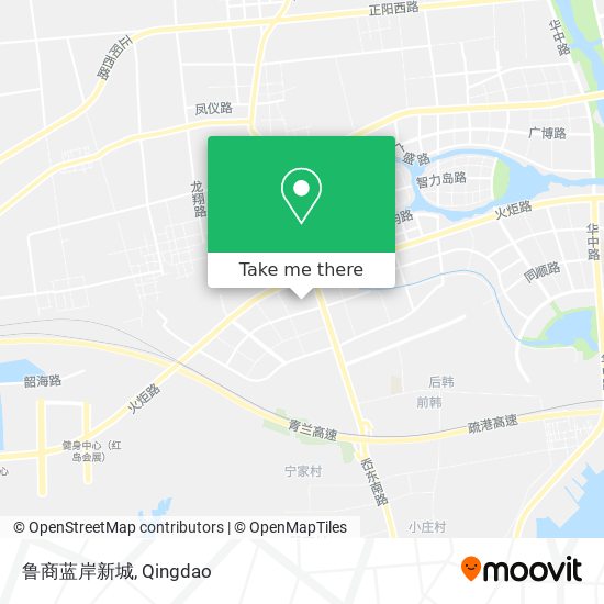鲁商蓝岸新城 map