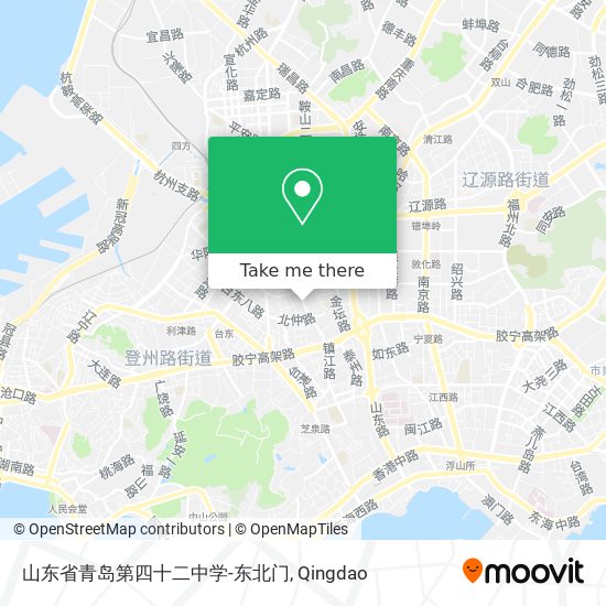 山东省青岛第四十二中学-东北门 map