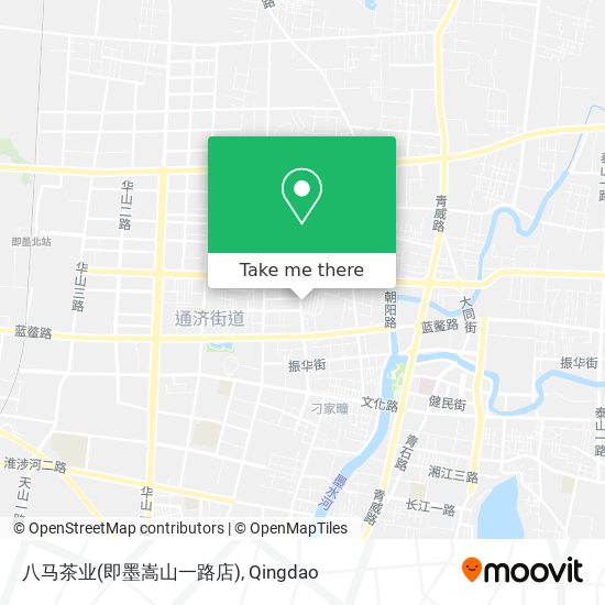 八马茶业(即墨嵩山一路店) map