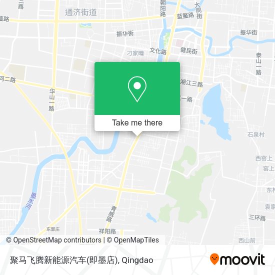 聚马飞腾新能源汽车(即墨店) map