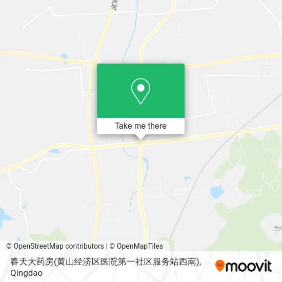 春天大药房(黄山经济区医院第一社区服务站西南) map