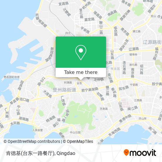 肯德基(台东一路餐厅) map