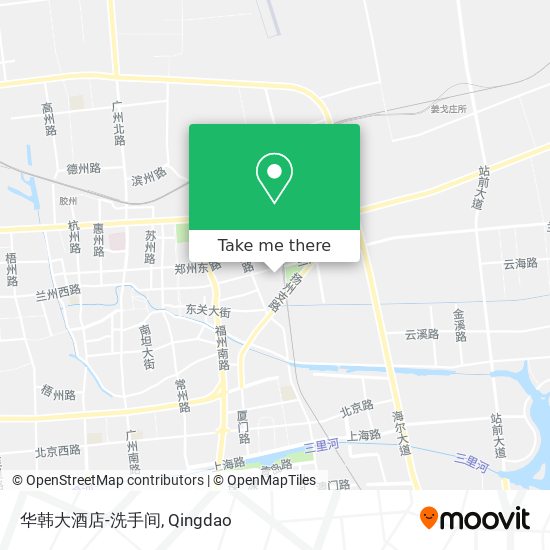 华韩大酒店-洗手间 map