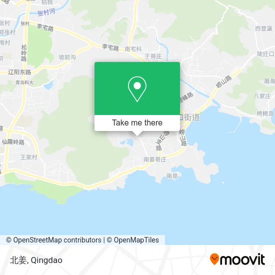 北姜 map