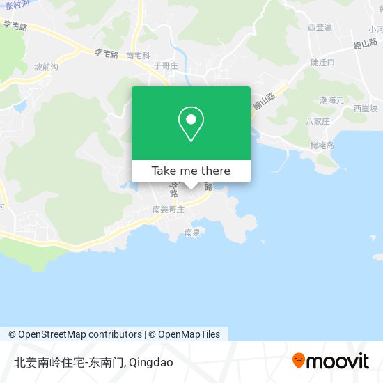 北姜南岭住宅-东南门 map