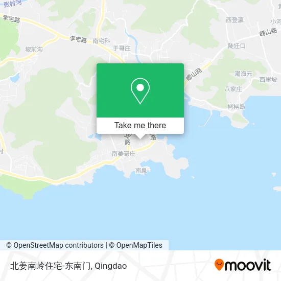 北姜南岭住宅-东南门 map