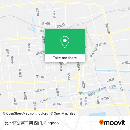 比华丽公寓二期-西门 map