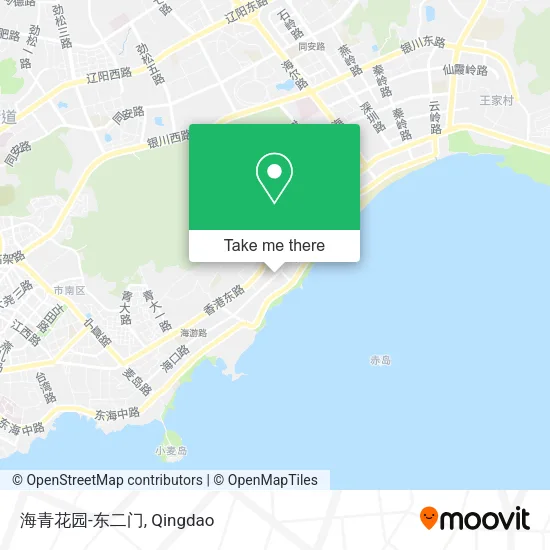 海青花园-东二门 map
