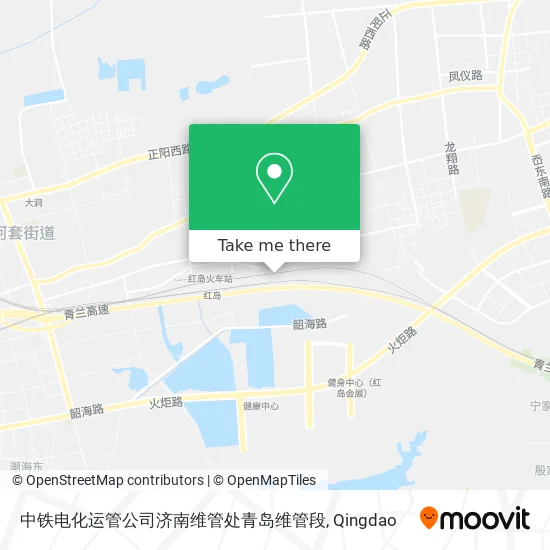 中铁电化运管公司济南维管处青岛维管段 map