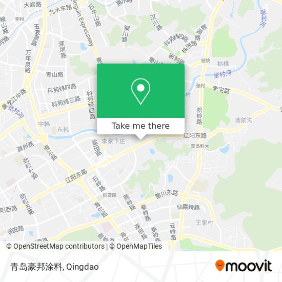 青岛豪邦涂料 map