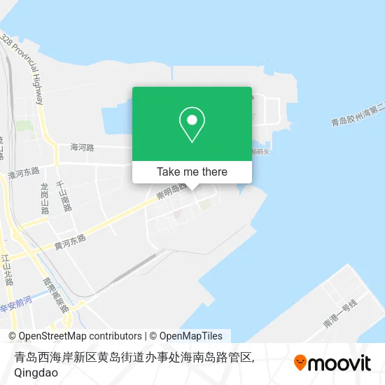 青岛西海岸新区黄岛街道办事处海南岛路管区 map