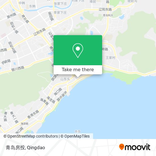 青岛房投 map