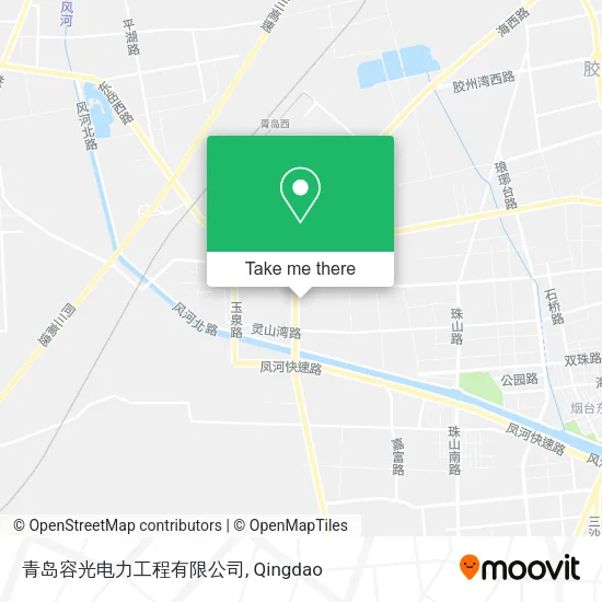 青岛容光电力工程有限公司 map