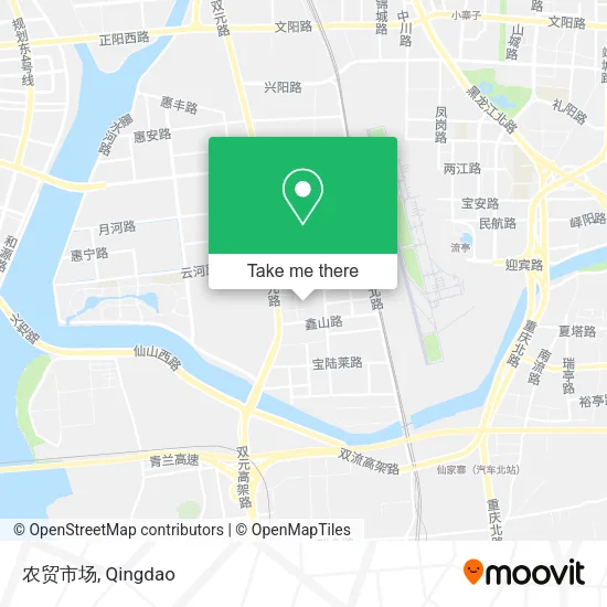 农贸市场 map