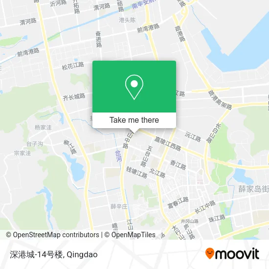 深港城-14号楼 map