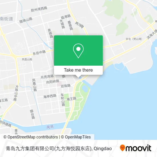 青岛九方集团有限公司(九方海悦园东店) map