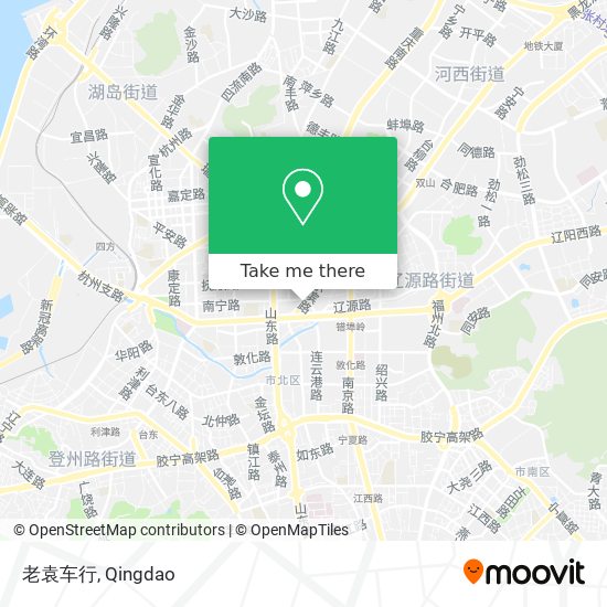 老袁车行 map