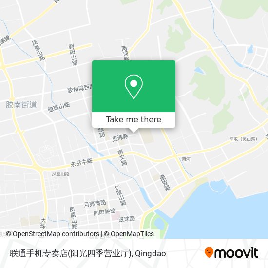 联通手机专卖店(阳光四季营业厅) map