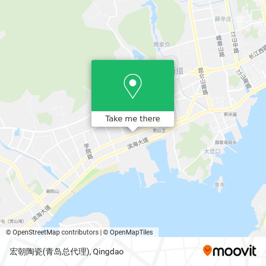 宏朝陶瓷(青岛总代理) map