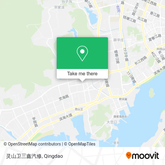 灵山卫三鑫汽修 map