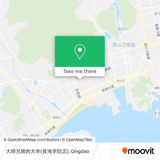 大师兄猪肉大串(黄海学院店) map