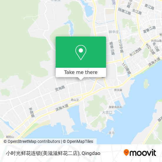 小时光鲜花连锁(美滋滋鲜花二店) map