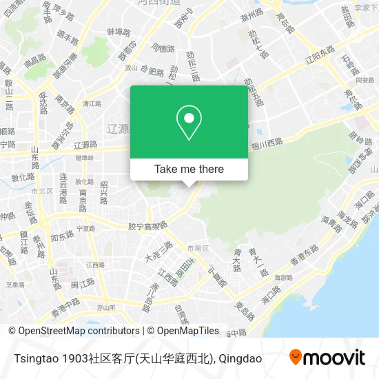Tsingtao 1903社区客厅(天山华庭西北) map