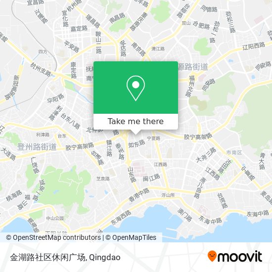 金湖路社区休闲广场 map
