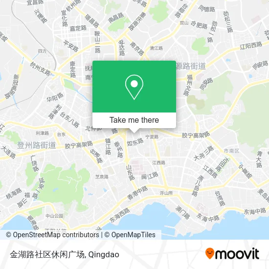 金湖路社区休闲广场 map