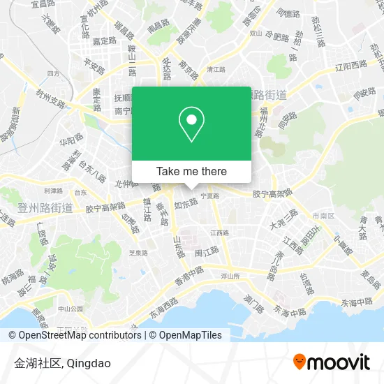 金湖社区 map
