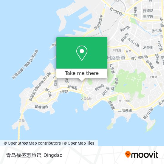 青岛福盛惠旅馆 map