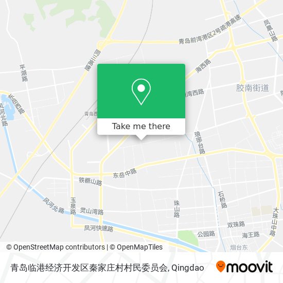 青岛临港经济开发区秦家庄村村民委员会 map