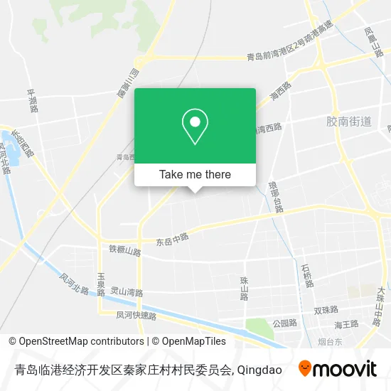 青岛临港经济开发区秦家庄村村民委员会 map