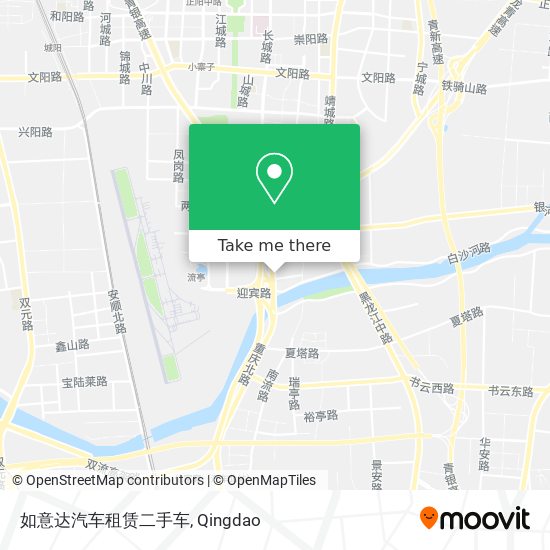 如意达汽车租赁二手车 map