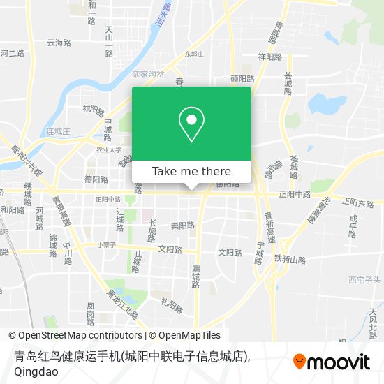 青岛红鸟健康运手机(城阳中联电子信息城店) map