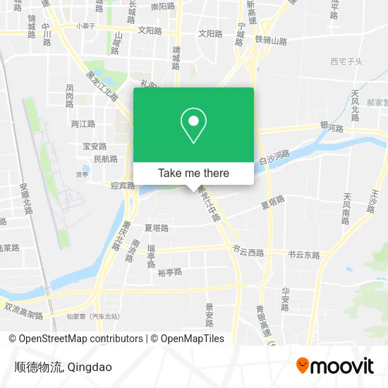 顺德物流 map