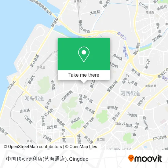 中国移动便利店(艺海通店) map