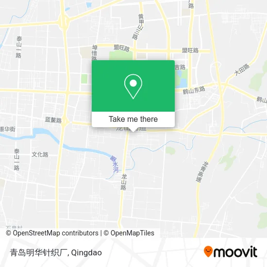 青岛明华针织厂 map