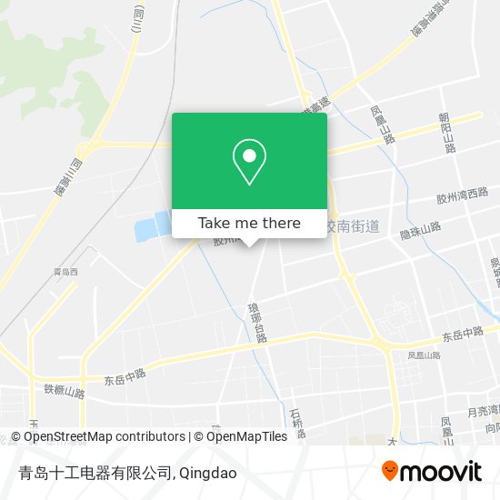 青岛十工电器有限公司 map