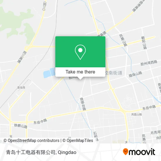 青岛十工电器有限公司 map